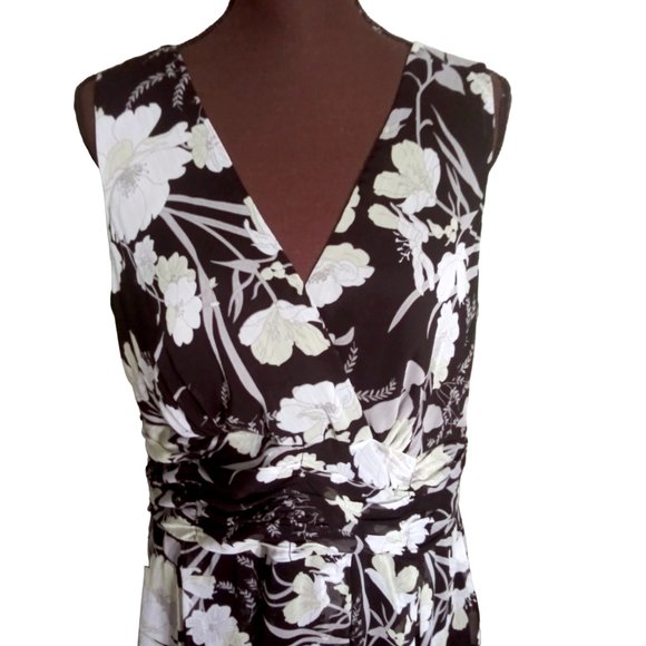 Studio I Midi Dress, Size 14 Dress, Vintage Dress, Plus Size Woman,, Retro Drss - Picture 8 of 14